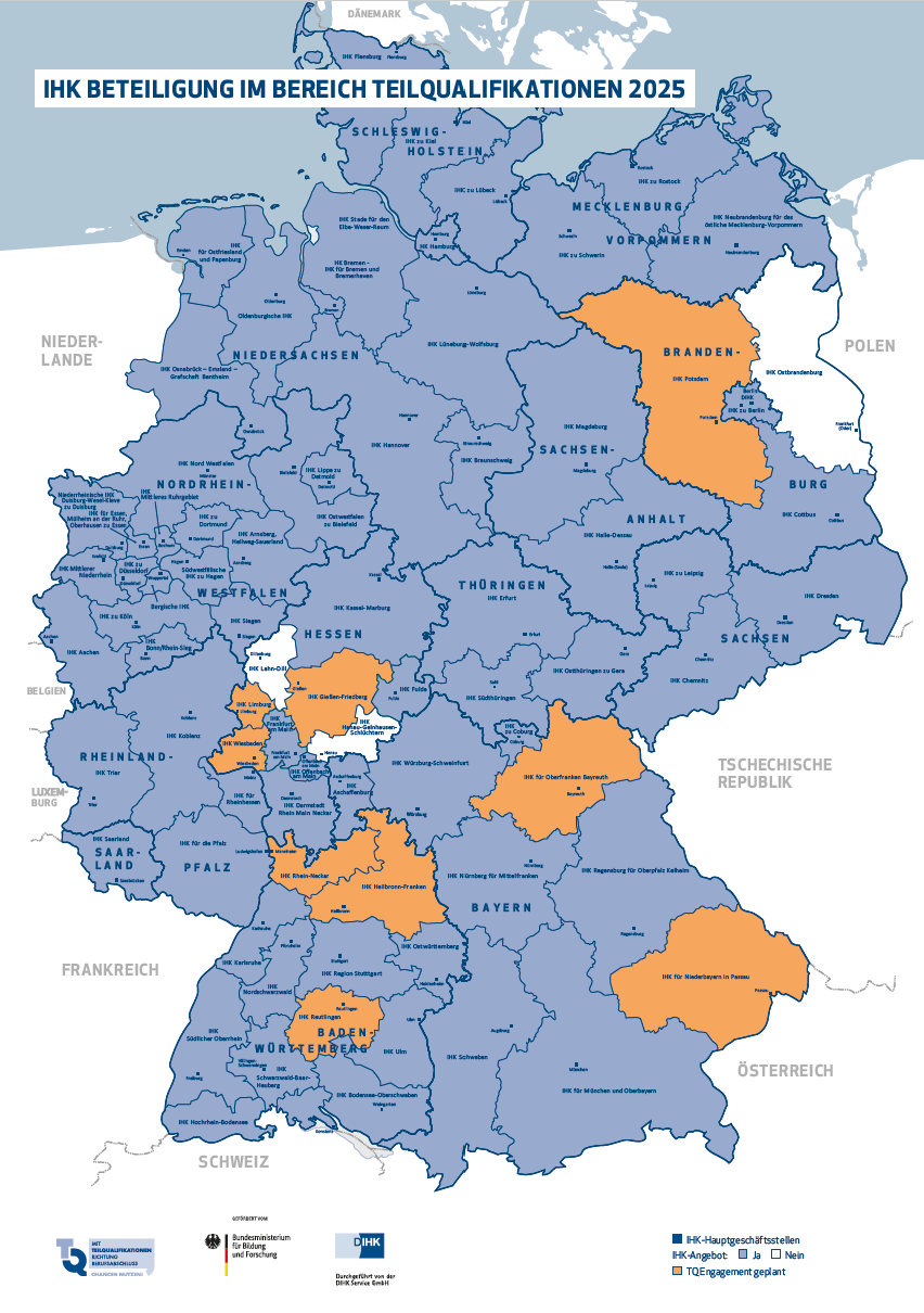 TQ Landkarte für Website
