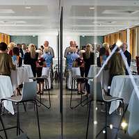 Gespräche in den Pausen